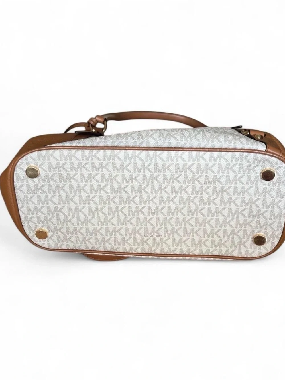 Michael Kors Carrie Large Logo Shoulder Bag